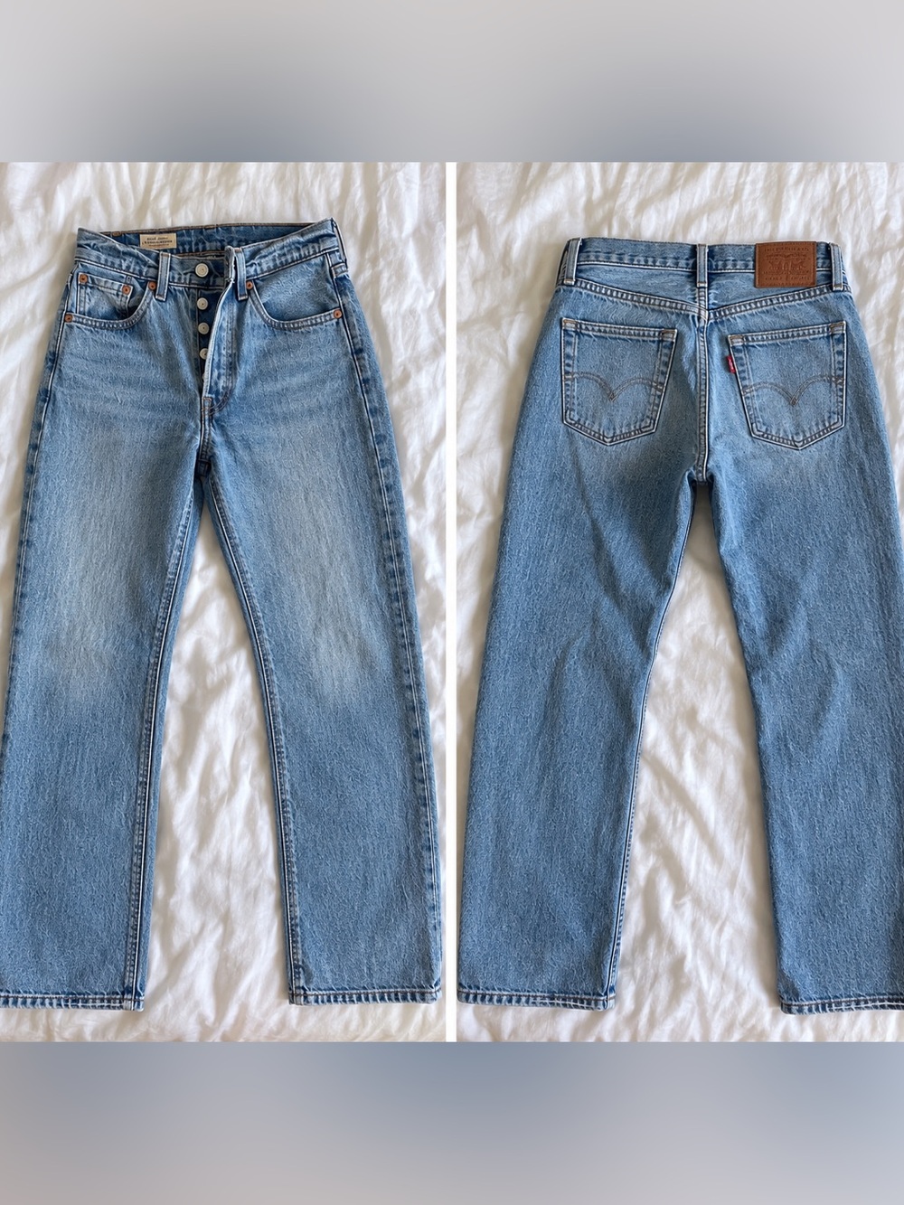 Women’s Levi’s 501 Straight Jeans Hollow Days Size 27